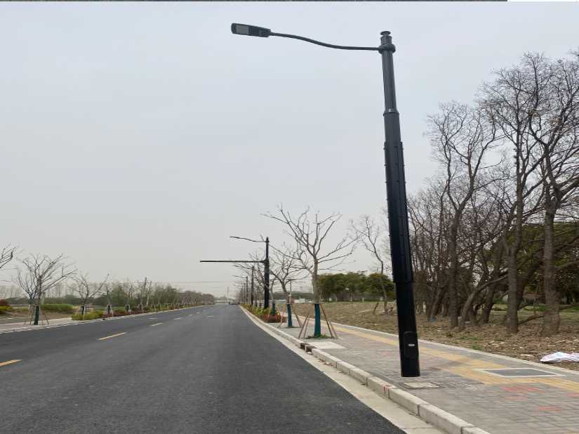 高密市上海综合杆 太阳能路灯工程
