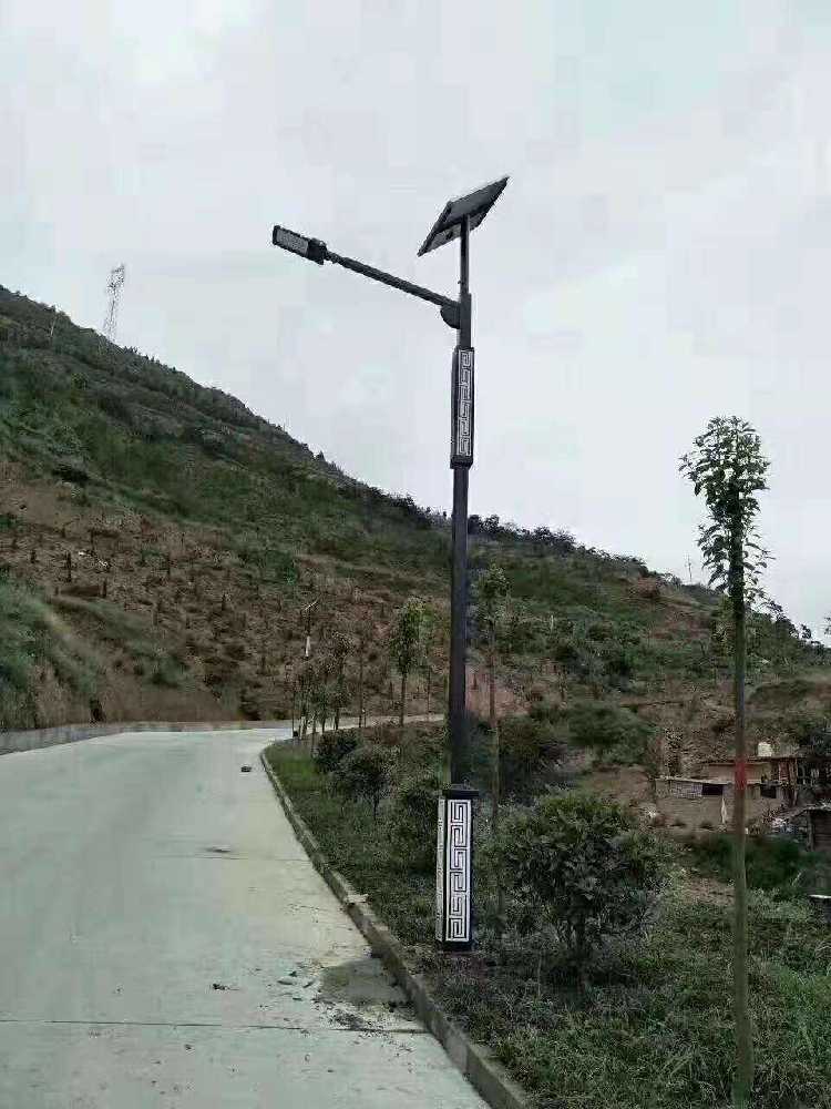 高密市仿古太阳能路灯